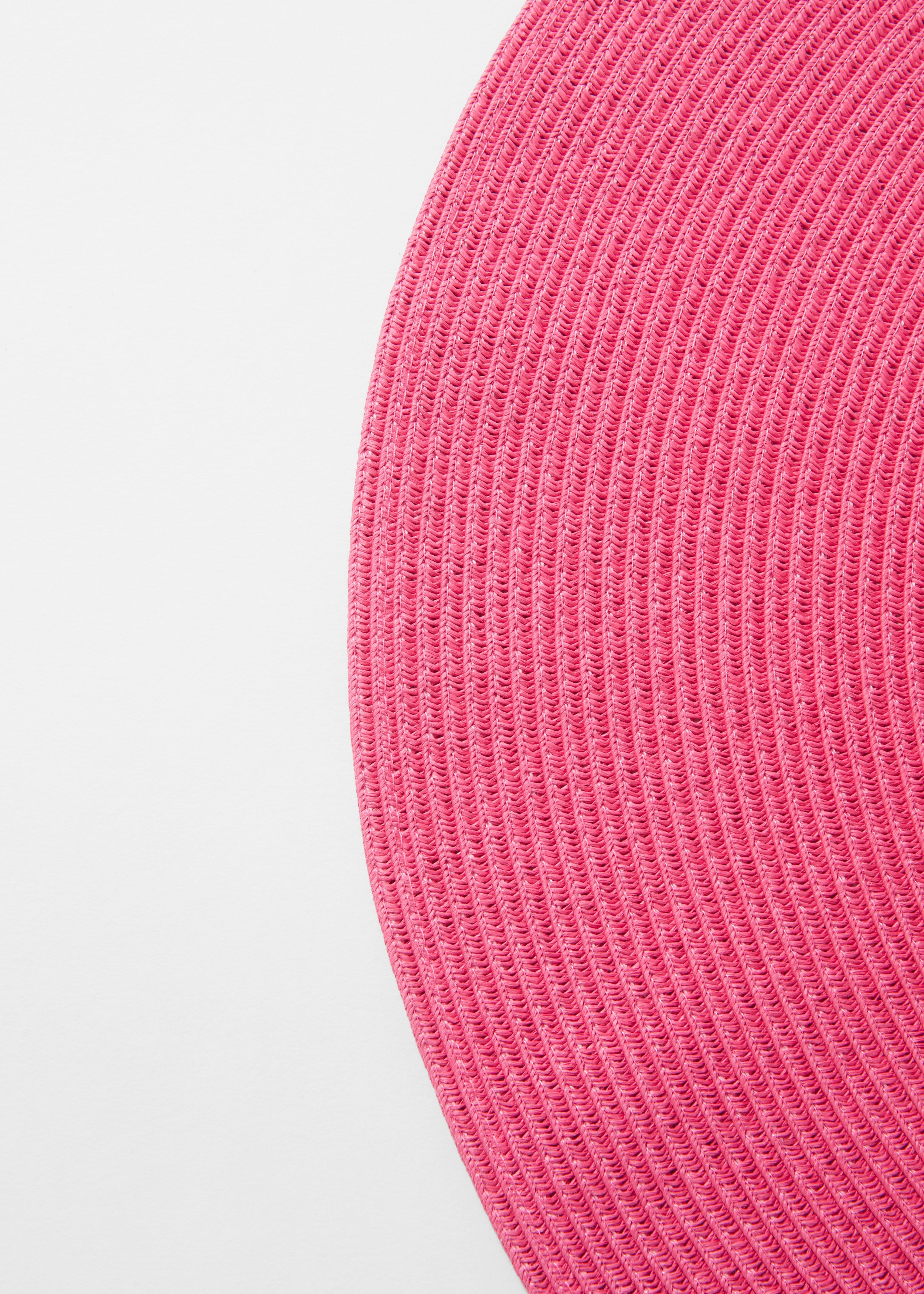 Chapeau Parma Surdimensionné En Paille - Rose