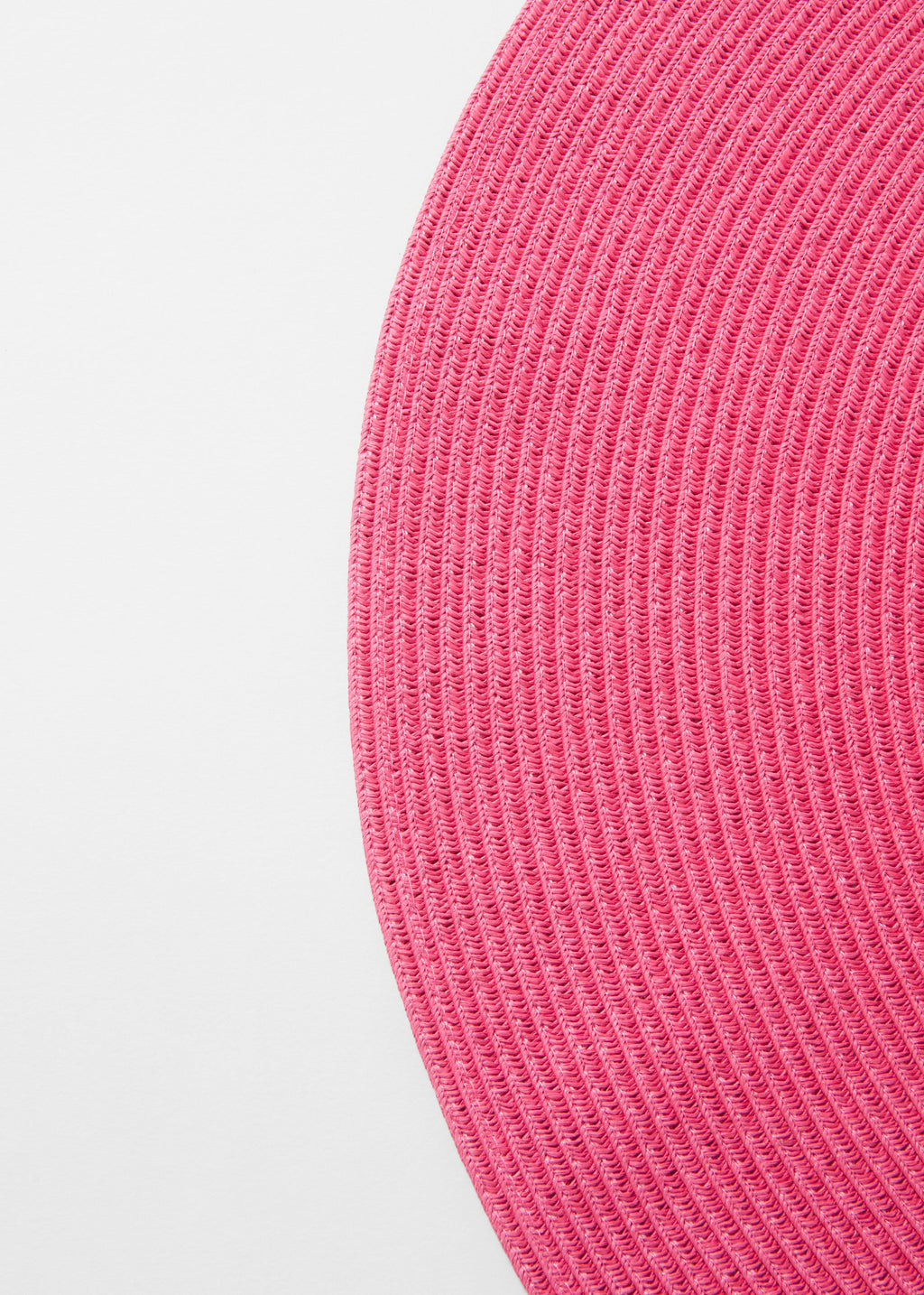 Chapeau Parma Surdimensionné En Paille - Rose