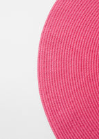 Chapeau Parma Surdimensionné En Paille - Rose