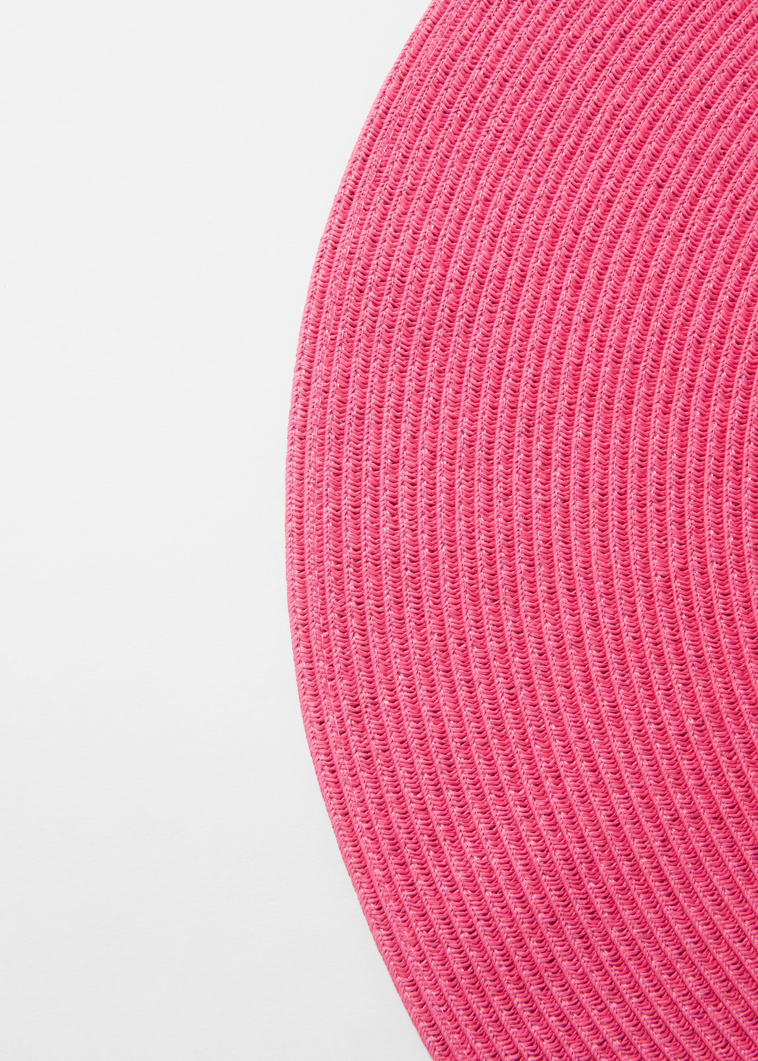 Chapeau Parma Surdimensionné En Paille - Rose