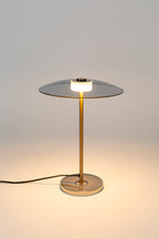 Float - Lámpara de Mesa - Vidrio - Dorado