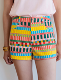 Flerfärgade Randiga Shorts 2 Kevy