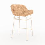 Faro - Lot De 2 Chaises Pour Îlot Central En Matière Naturelle
