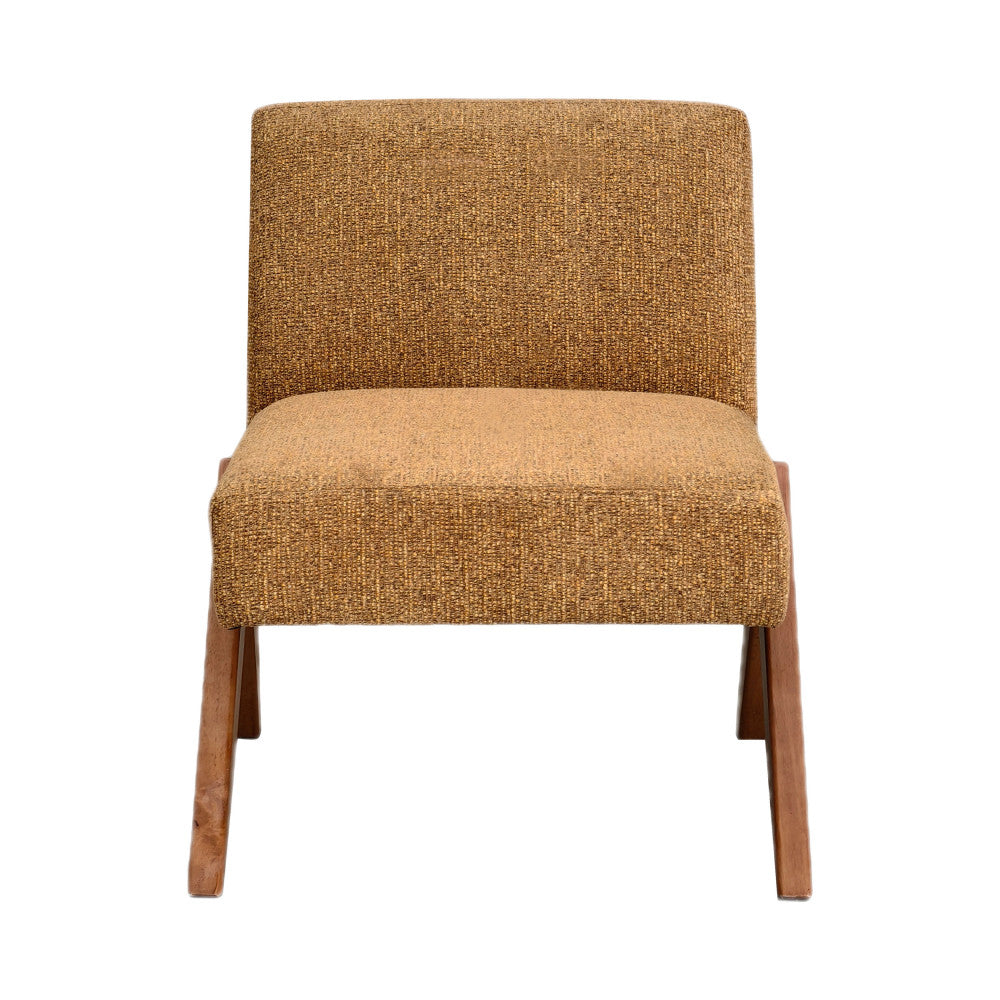 Vinto - Fauteuil - Tissu - Marron chiné