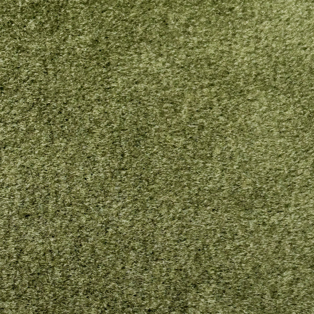 Villabon - Sillón XL - Terciopelo - Patas en horquilla negras - Verde oliva