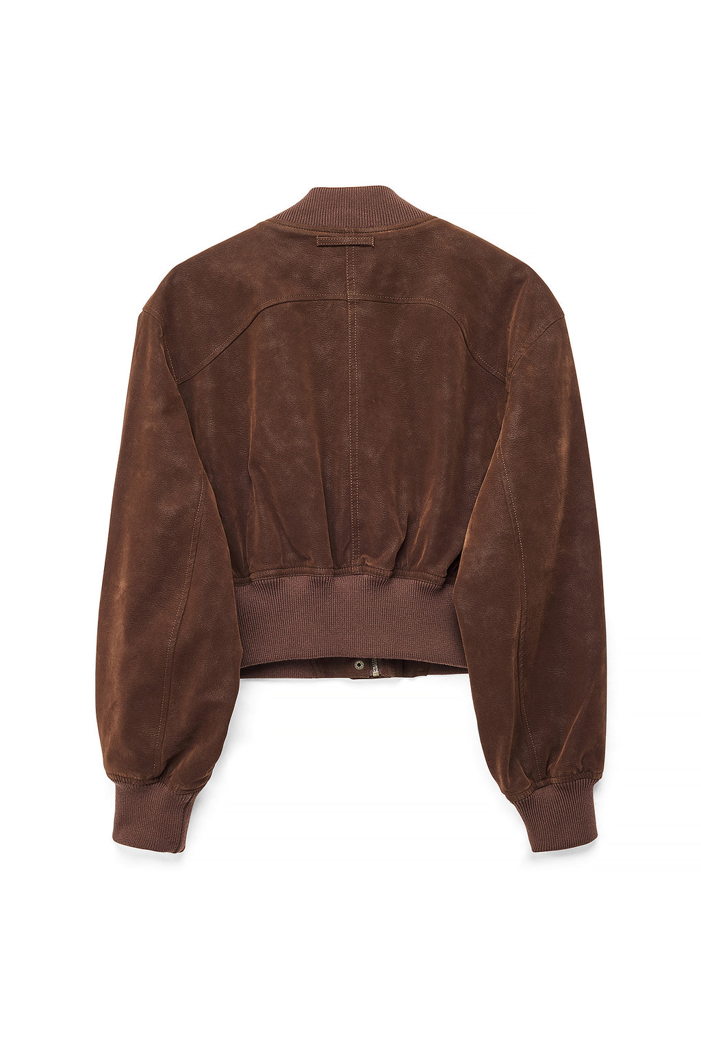 Cazadora bomber de ante sintético - Marrón