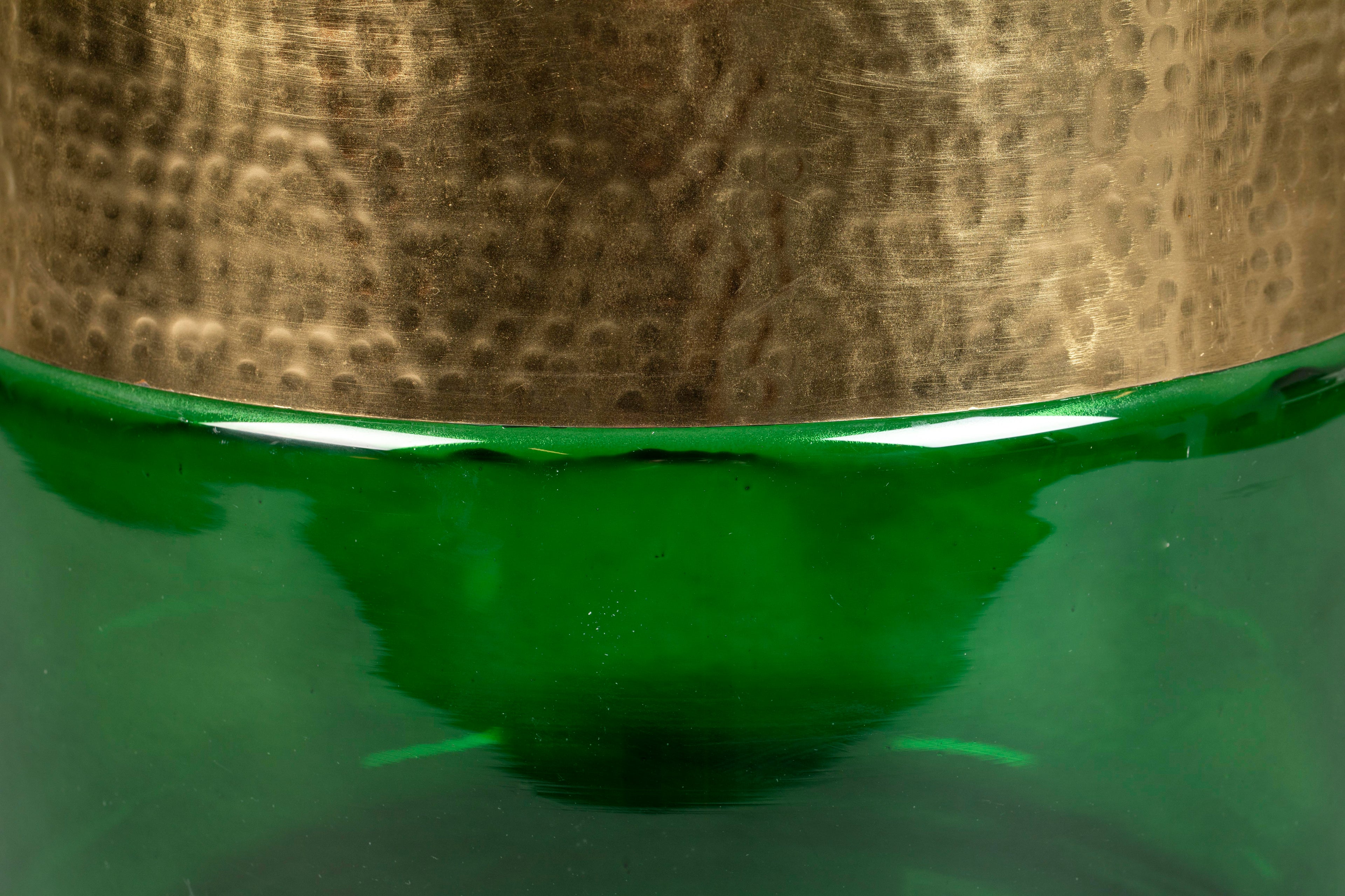 Cave - Table D'Appoint - Fer - Vert