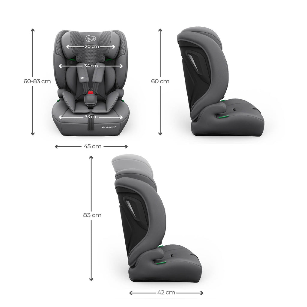 Comfort Up 2 Plus i-Size Grey Car Seat
