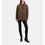 The Kooples - Surchemise En Laine - Marron Et Noir - Femme