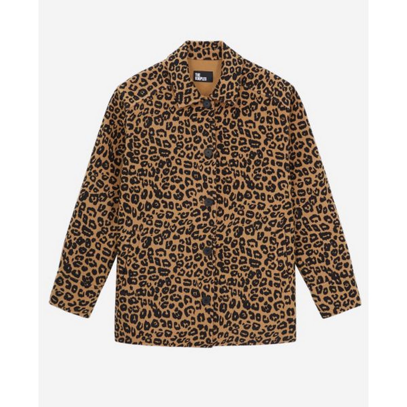 The Kooples - Surchemise En Laine - Marron Et Noir - Femme