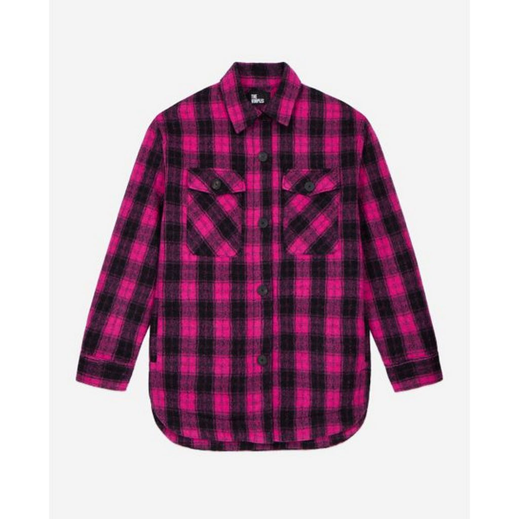 The Kooples - Surchemise En Laine - Rose - Femme
