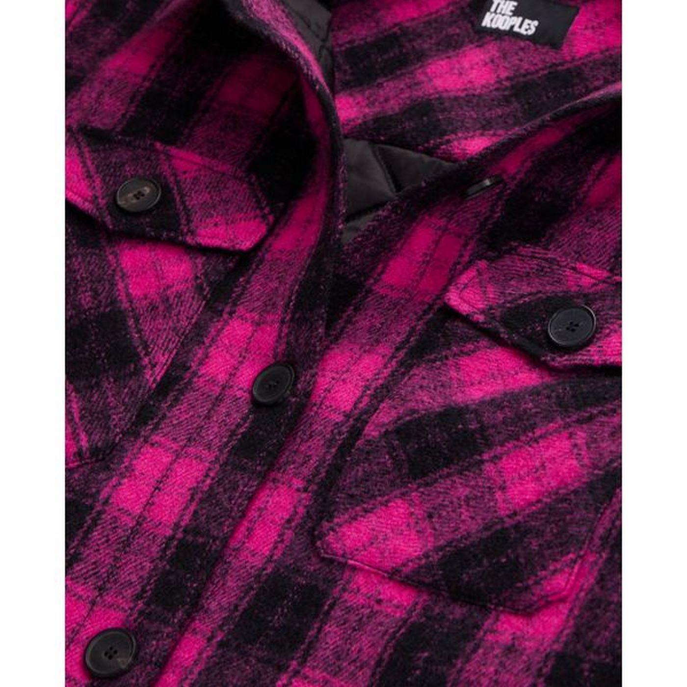 The Kooples - Surchemise En Laine - Rose - Femme
