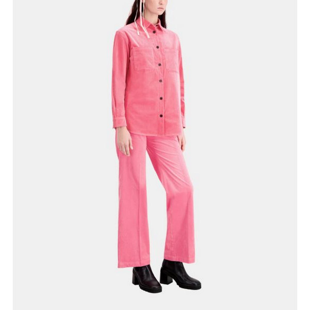 The Kooples - Surchemise En Velours - Rose - Femme