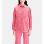 The Kooples - Surchemise En Velours - Rose - Femme