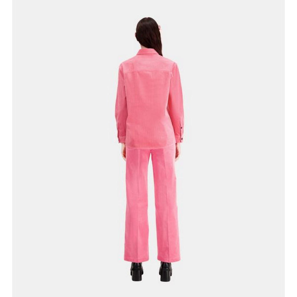 The Kooples - Surchemise En Velours - Rose - Femme