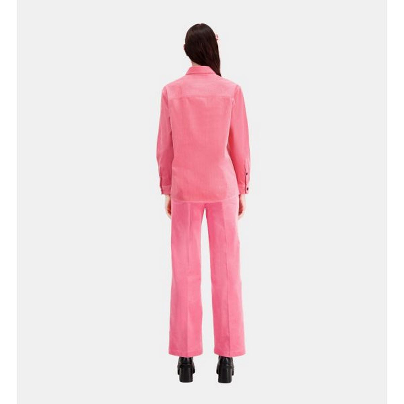 The Kooples - Surchemise En Velours - Rose - Femme