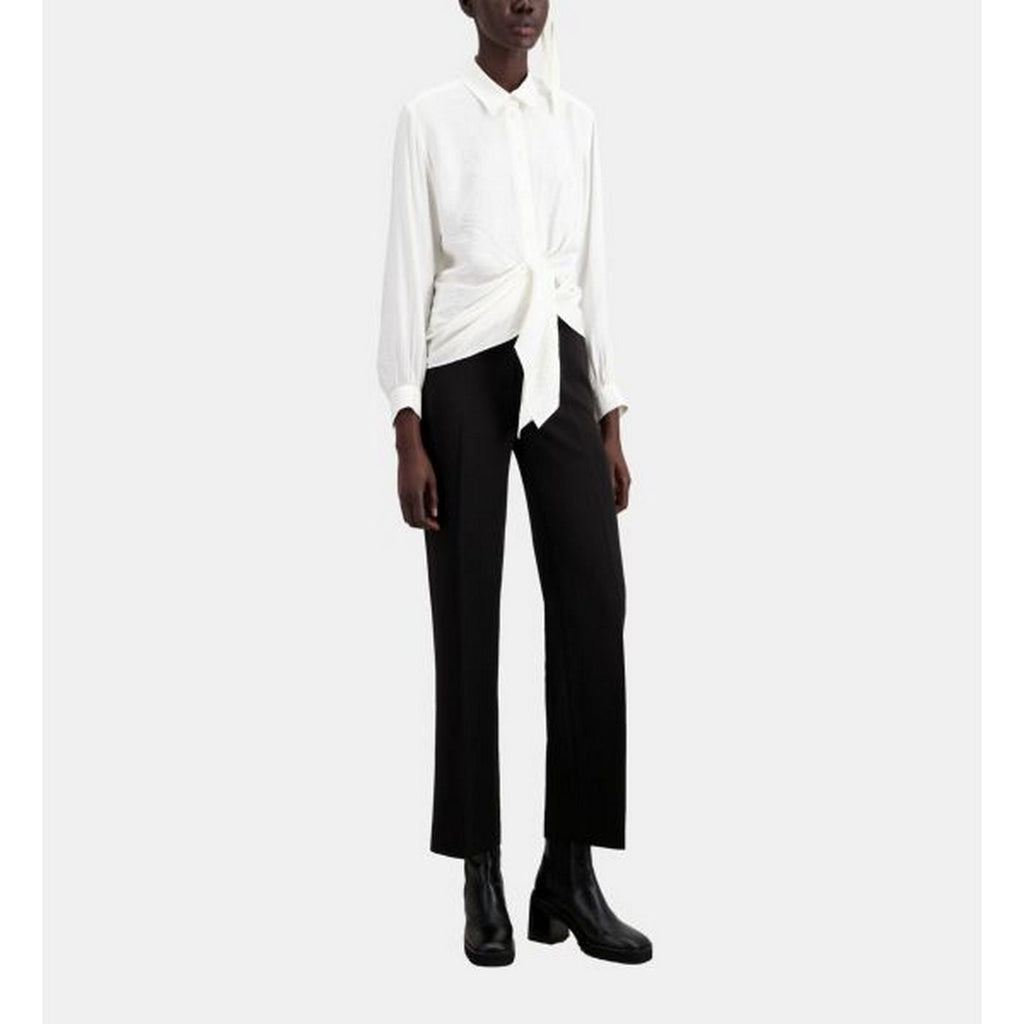 The Kooples - Chemise Manches Longues Nouee Drapee - Femme