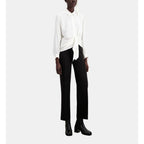 The Kooples - Chemise Manches Longues Nouee Drapee - Femme