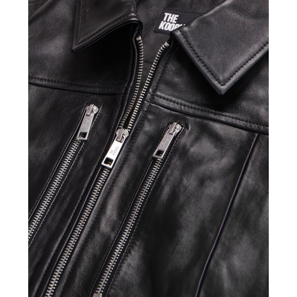 The Kooples - Blouson En Cuir Zippe