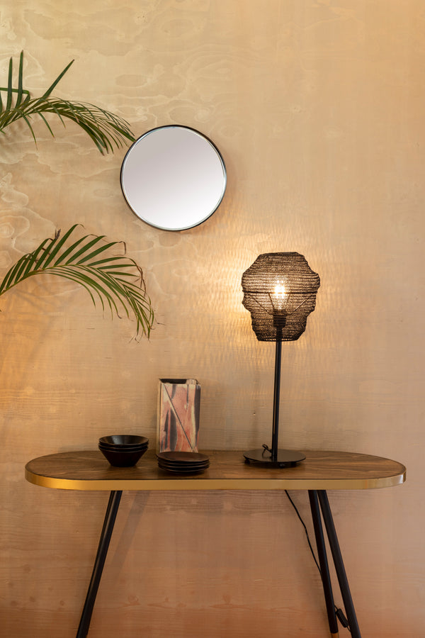 Lena - Table Lamp - Metal - Black