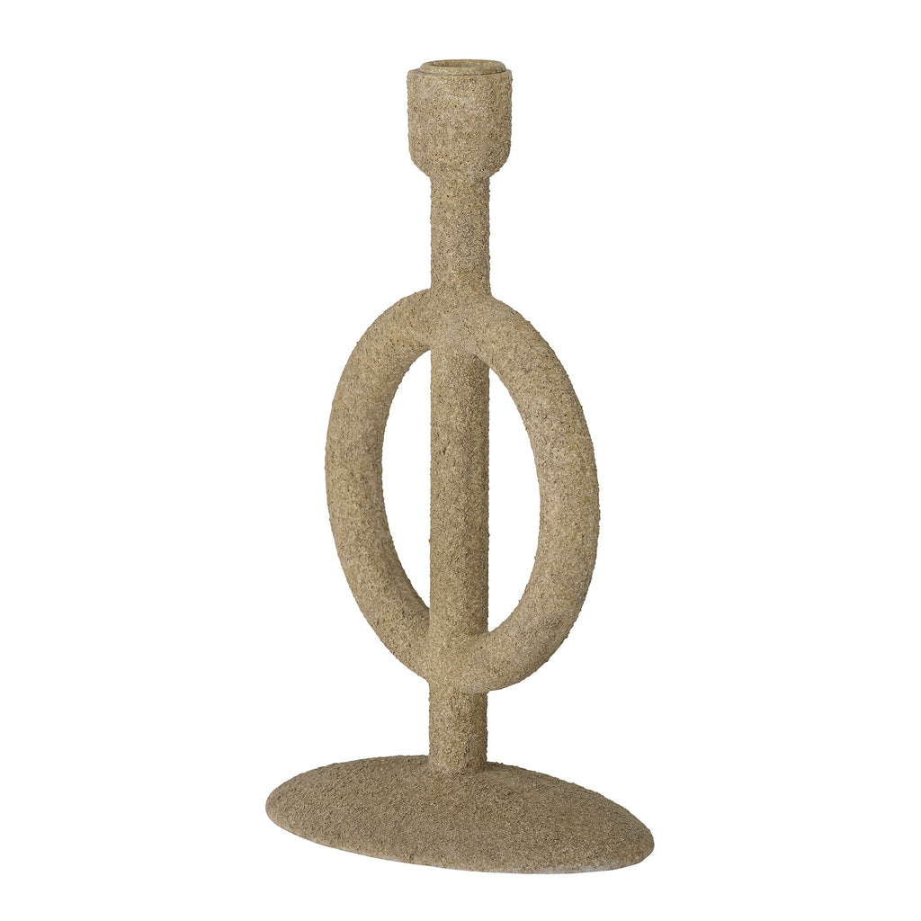 Flikka - Lot de 6 Bougeoirs - Naturel - Polyrésine