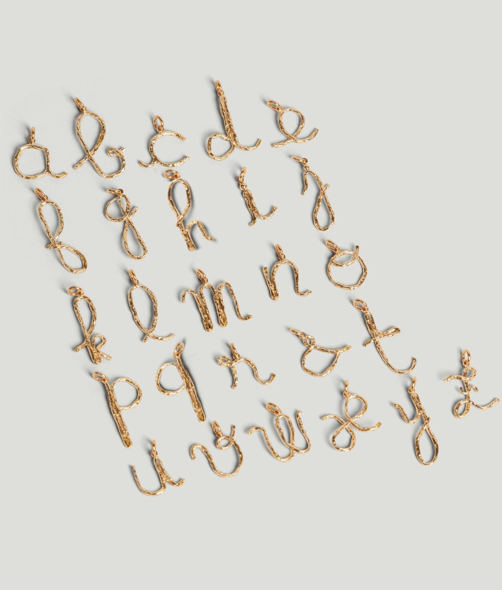 Mini-medaljon Alphabet