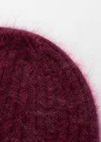 Gorro S Oat Hairy Cashmere - Rojo - Mujer