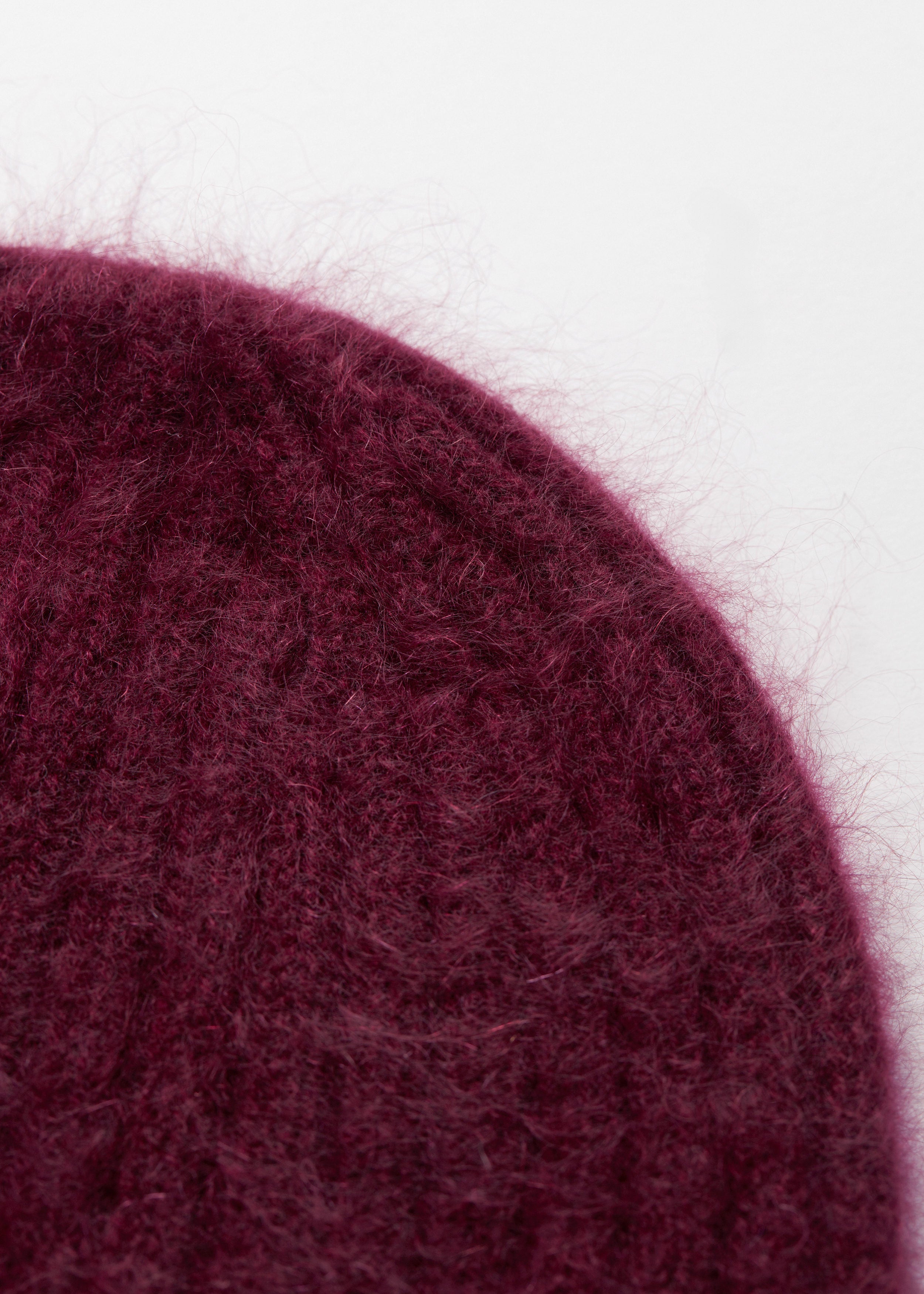 Gorro S Oat Hairy Cashmere - Rojo - Mujer