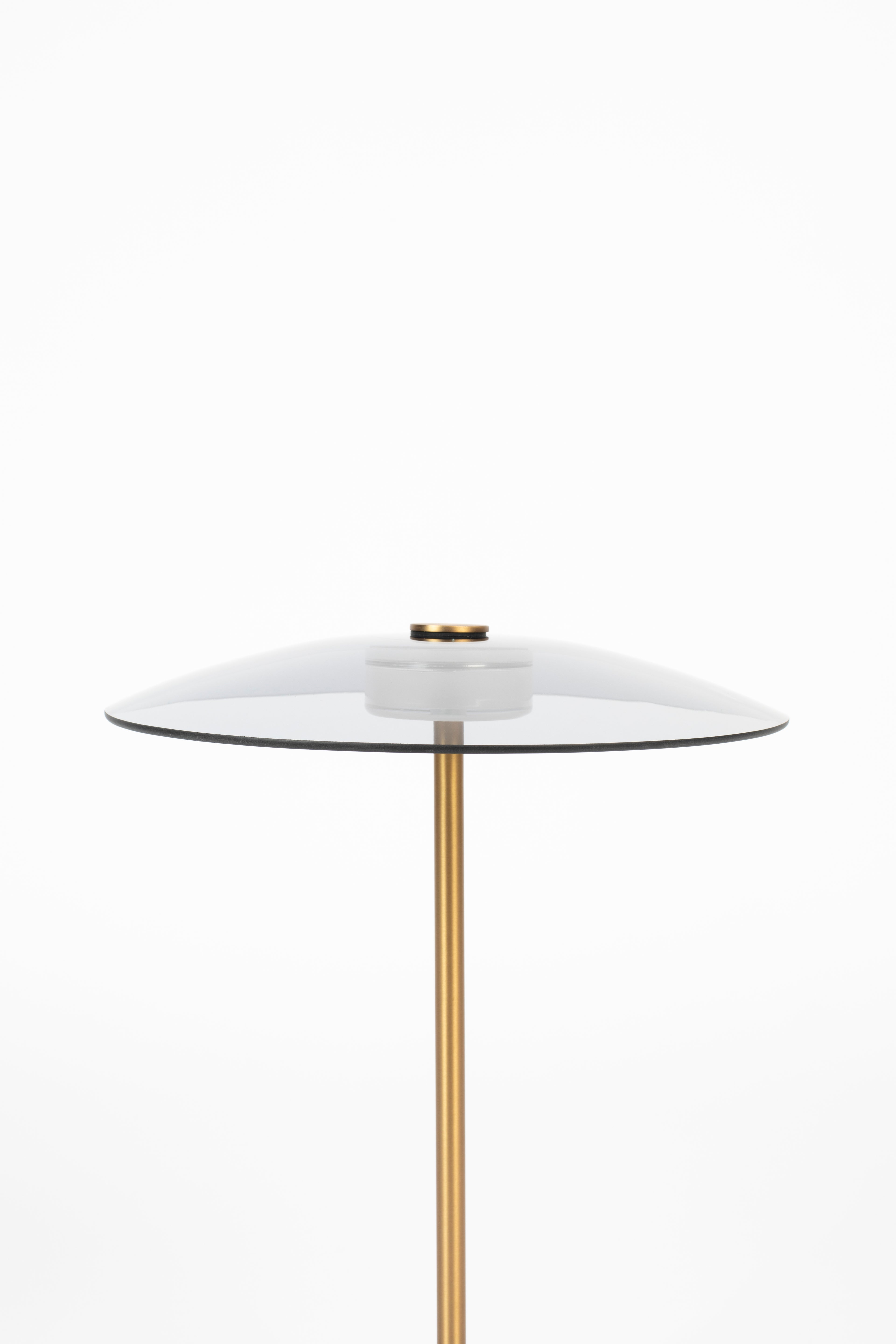 Float - Lámpara de Mesa - Vidrio - Dorado