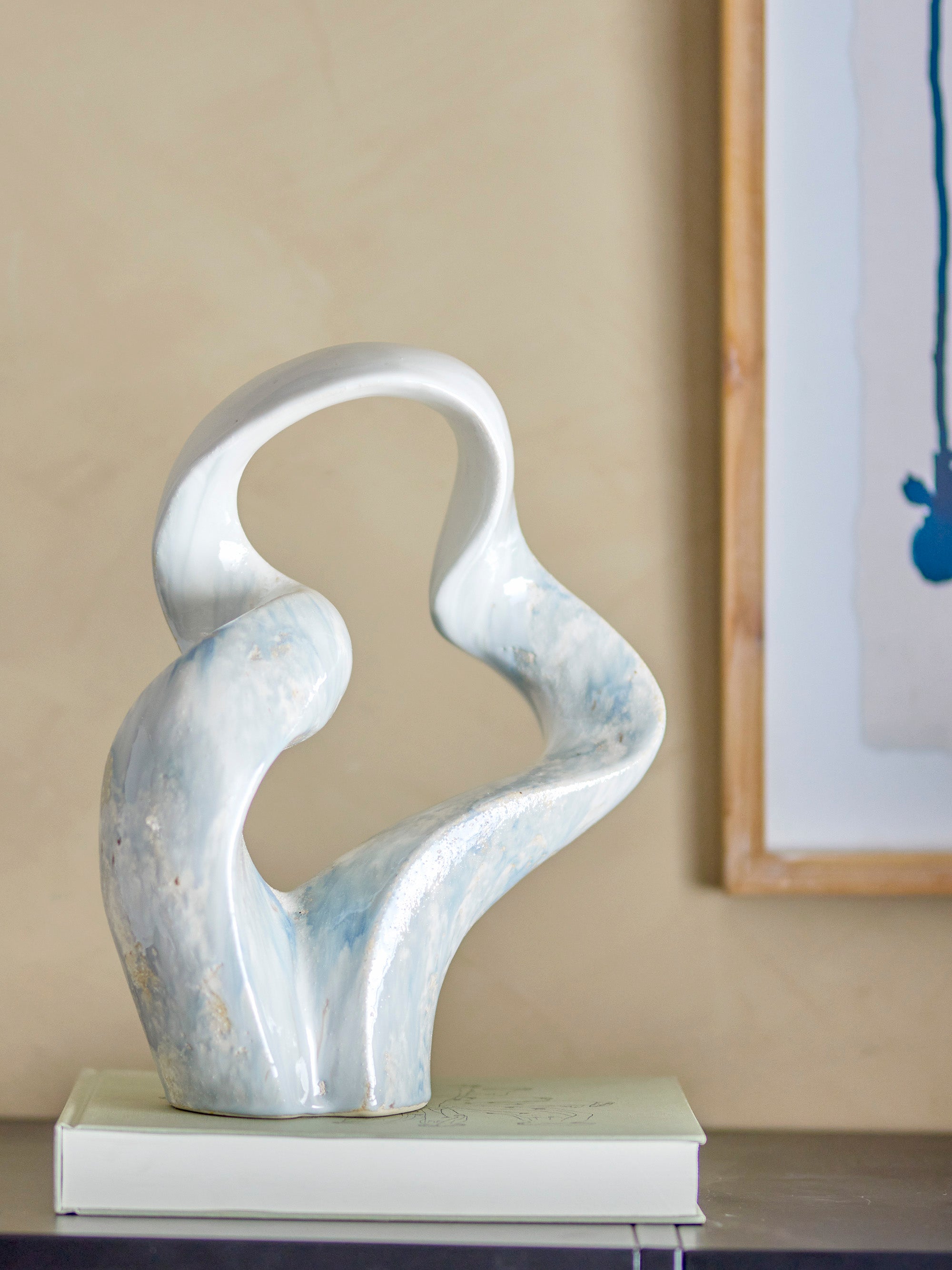 Rouyi - Decorative Object - Grey - Stoneware