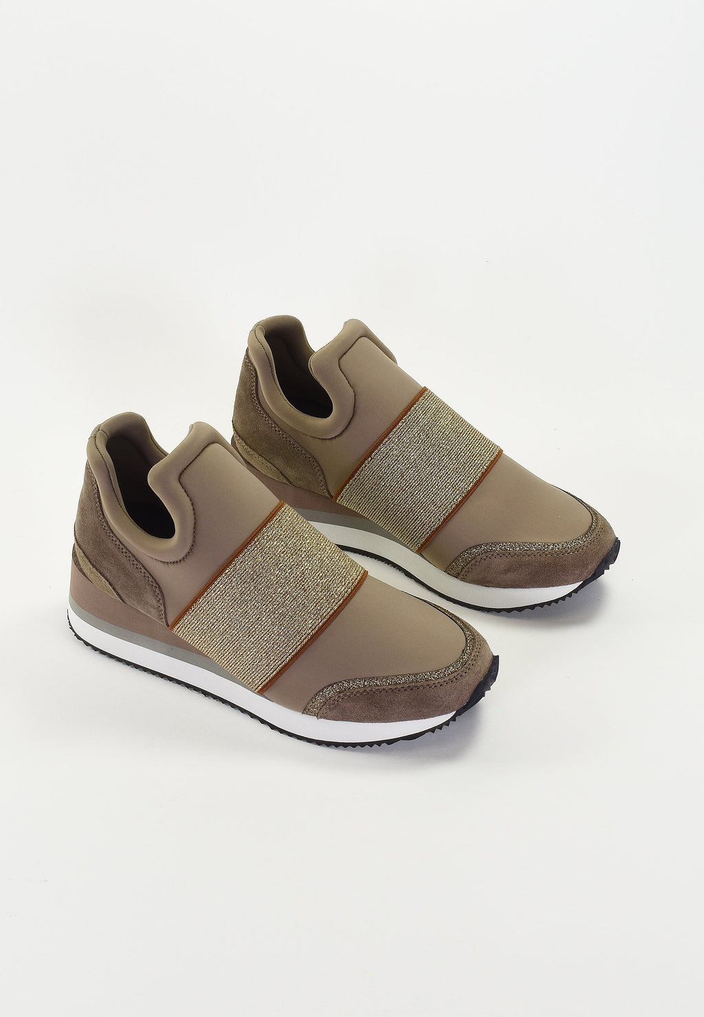 Felix - Taupe Trainers