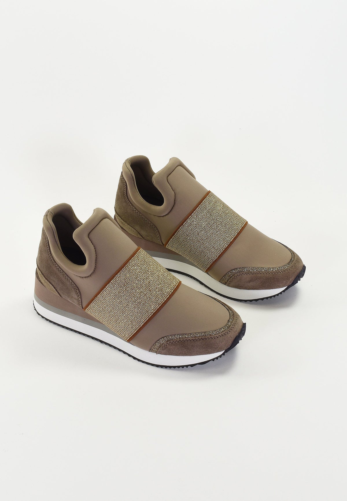 Felix - Taupe Trainers