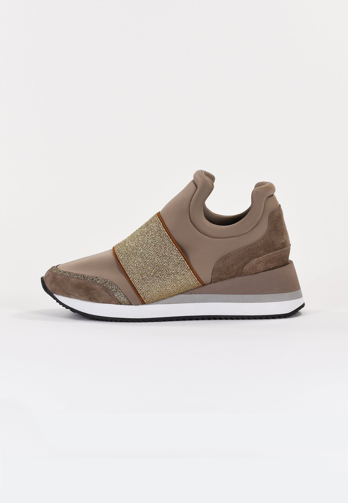 Felix - Taupe Trainers