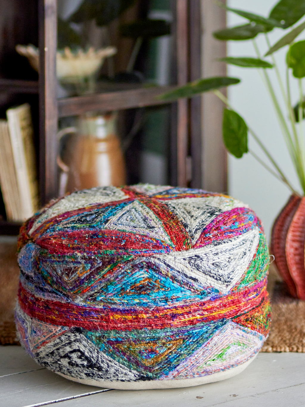 Torano - Pouf - Multicolour - Cotton