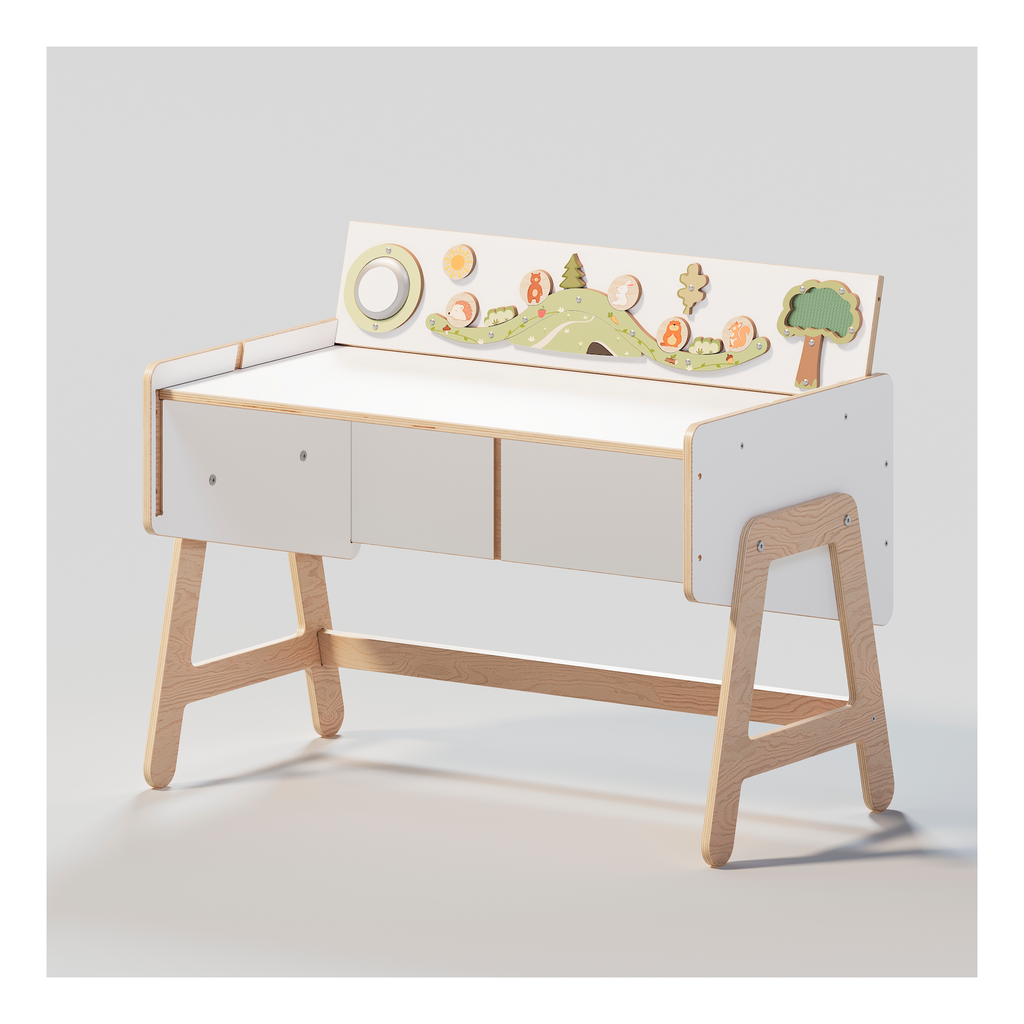 2-In-1 Toy Shelf & Table – Lilu