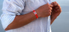 Bracelet Musa - Beige & Bleu