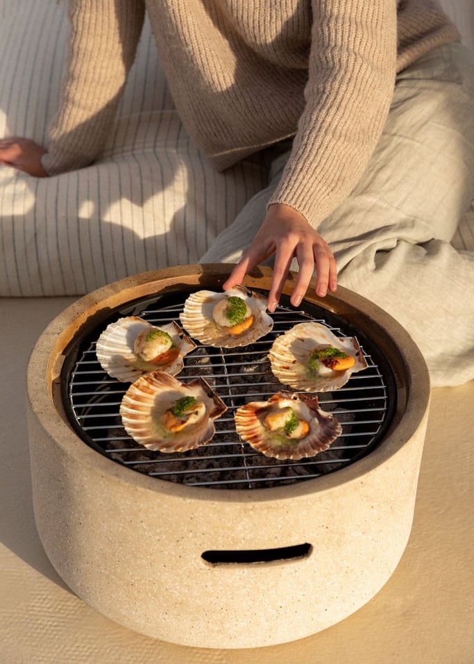Fire Bowl Grill - Brasero D'Extérieur Avec Grill - Exclusive