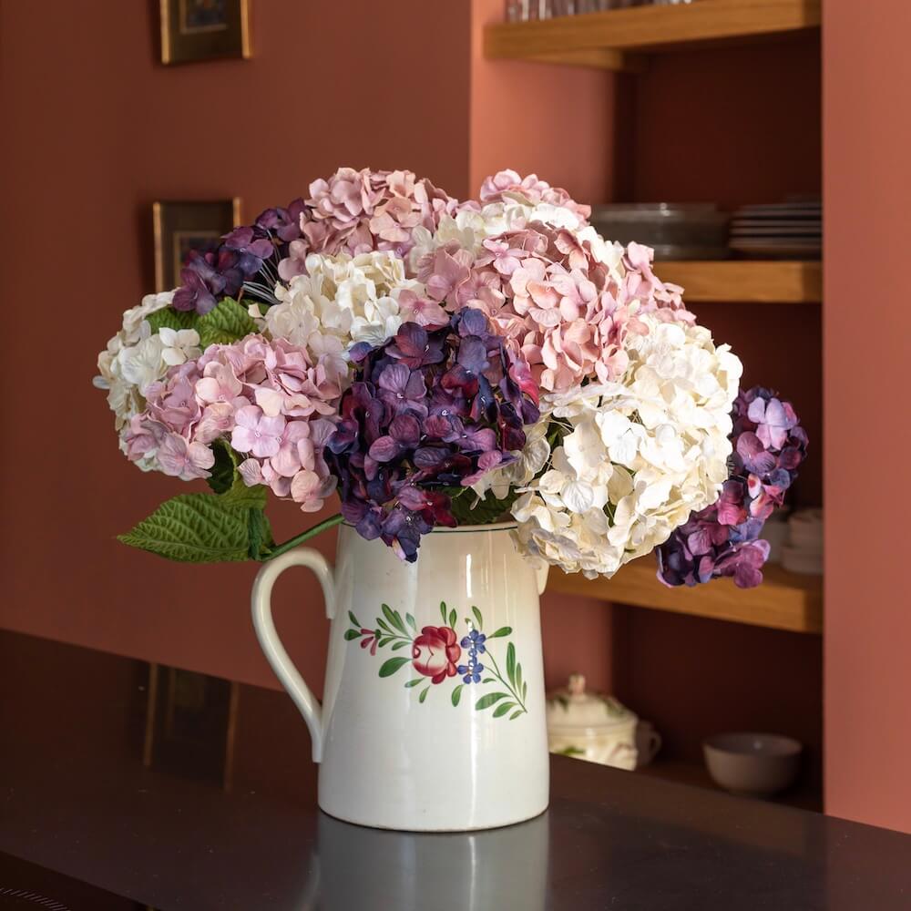 Hortensia En Papier Mauve