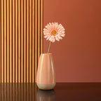Gerbera En Papier Abricot