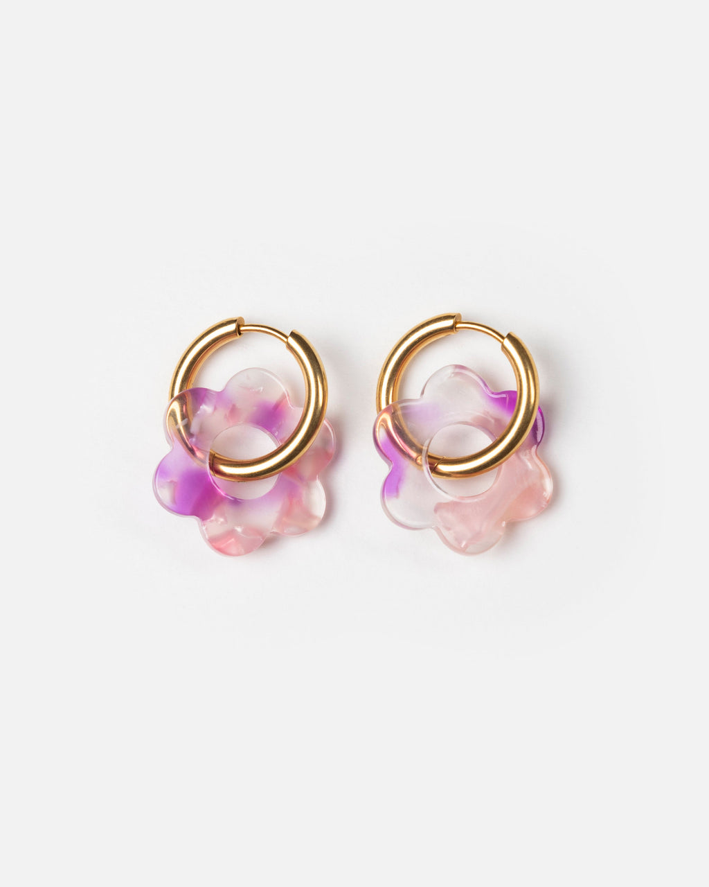Baby Fleurette Øreringe - Pink