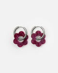 Boucles D'Oreilles Baby Fleurette - Cerise