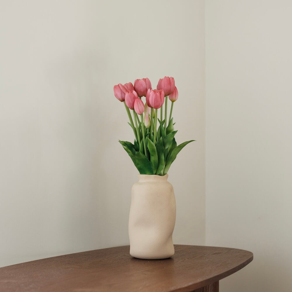 Ramo De 5 Tulipanes Rosas