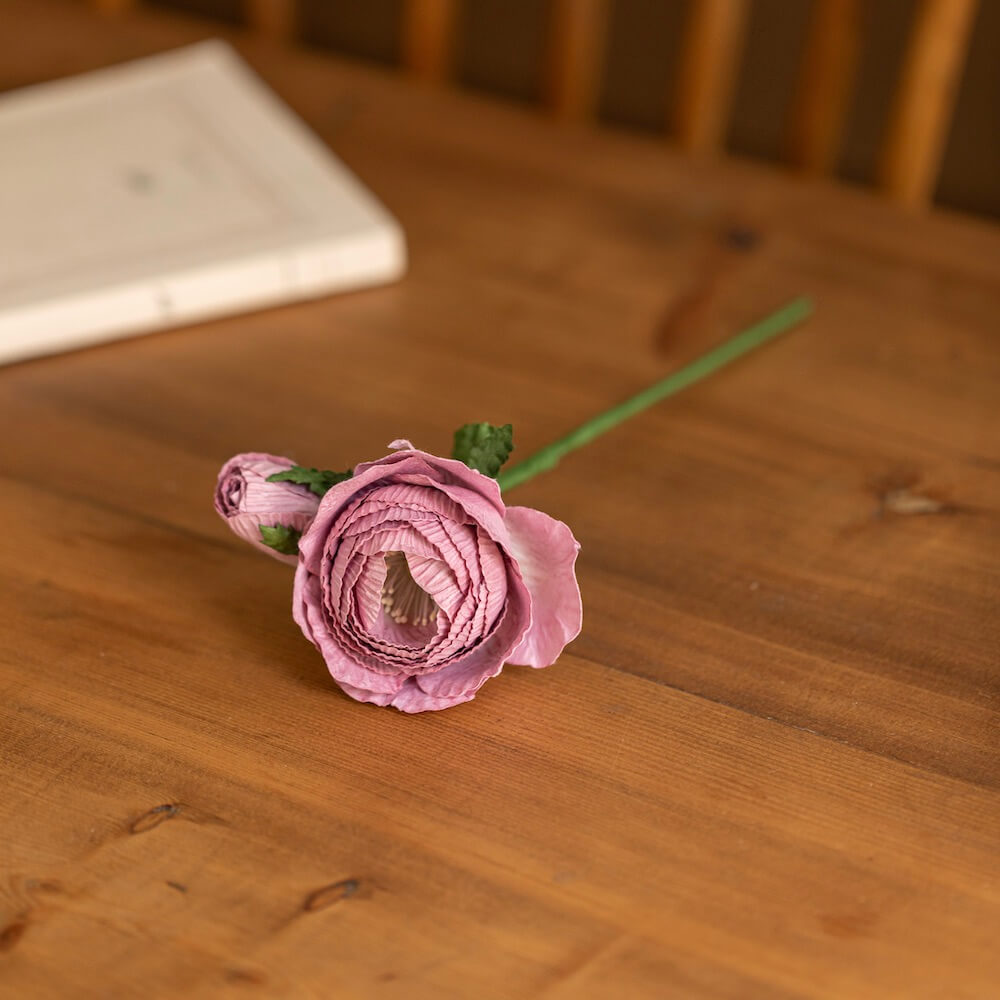 Rose Queen En Papier Mauve
