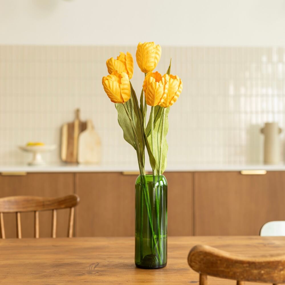 Tulipe En Papier Jaune