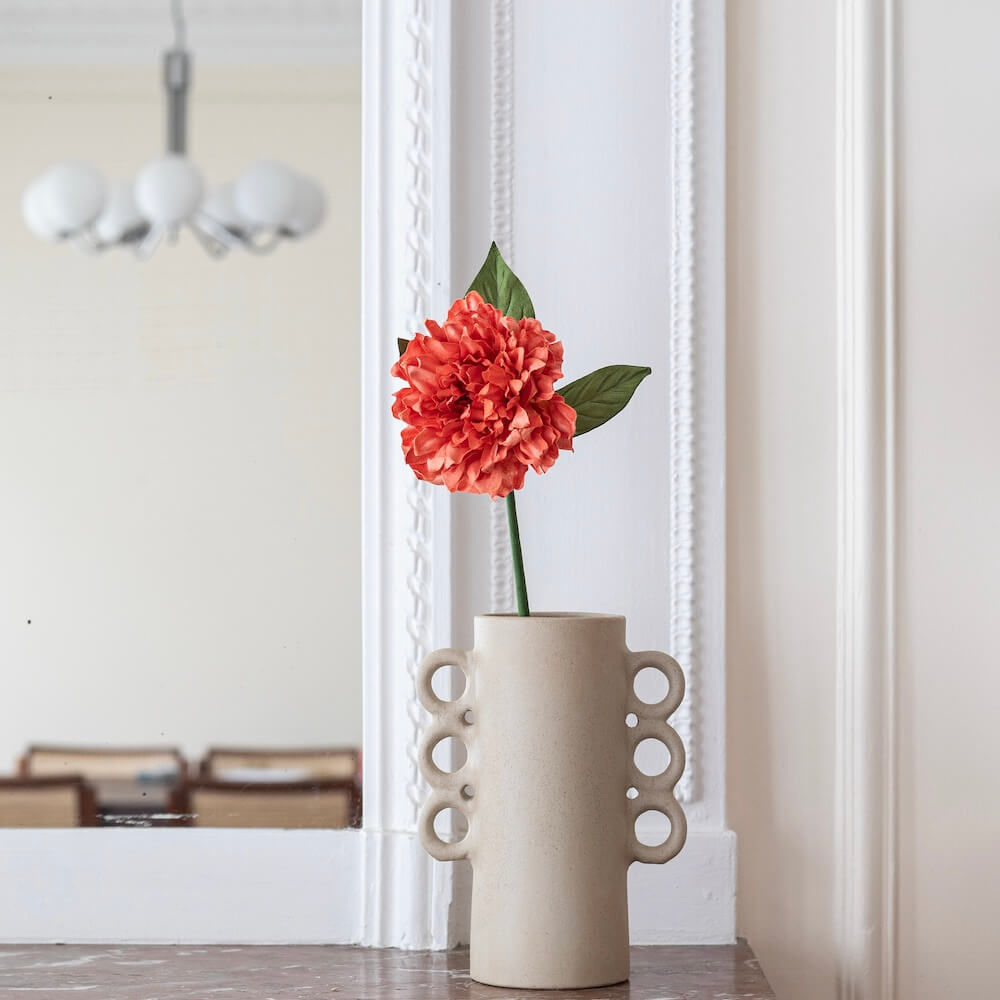 Dahlia En Papier Grenade