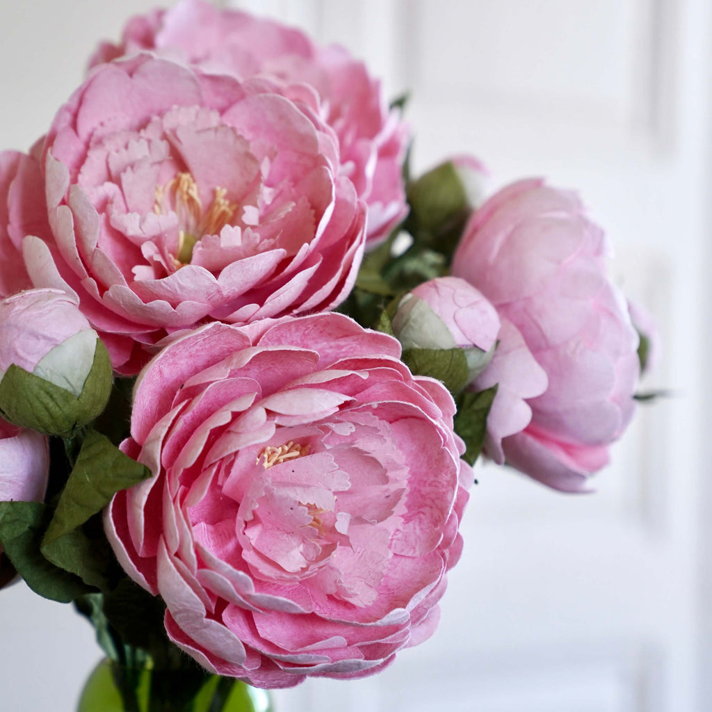 Grande Pivoine En Papier Rose Clair