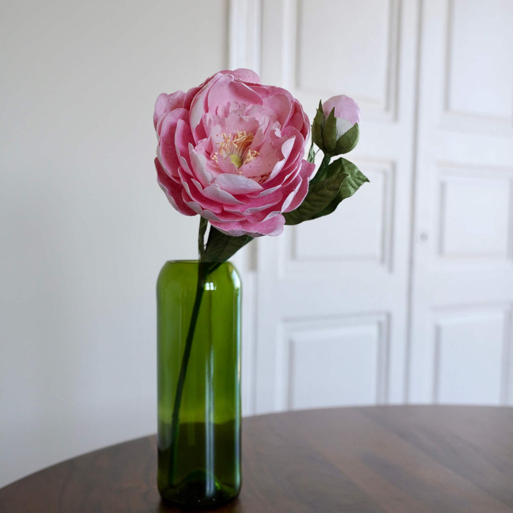 Grande Pivoine En Papier Rose Clair