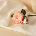 Rose Queen En Papier Pêche Clair