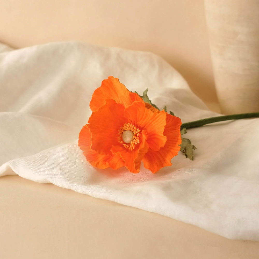 Pavot En Papier Orange