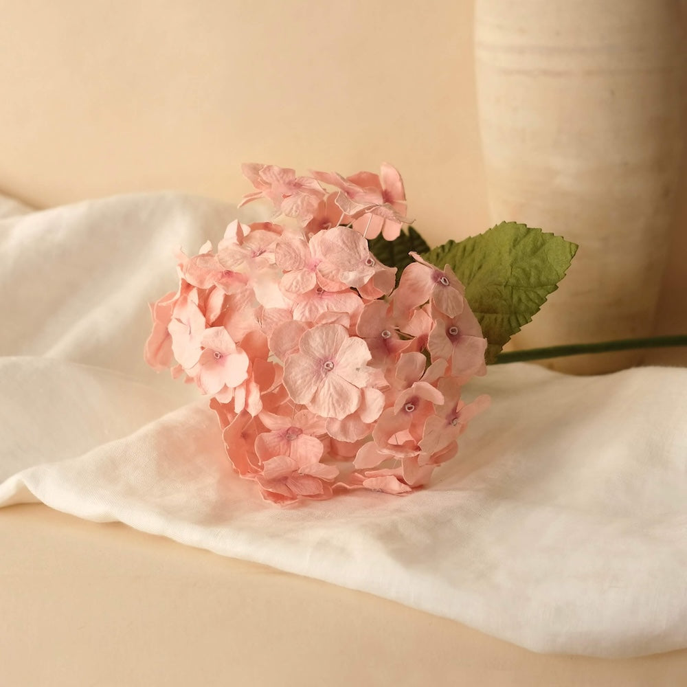 Hortensia En Papier Mauve